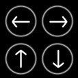 ←→↑↓