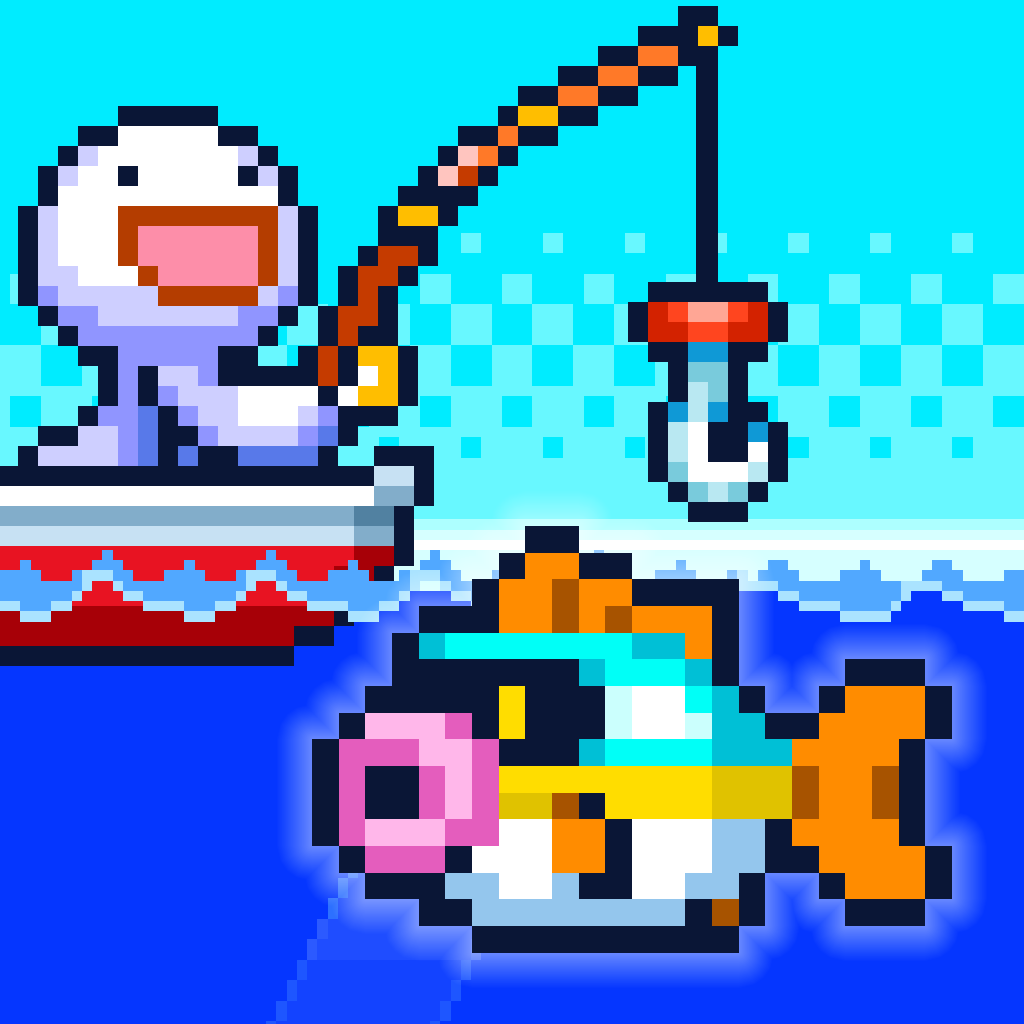 海の魚、ぜんぶ釣る【インフレを楽しむ釣りゲーム】