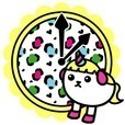 豆しぱみゅぱみゅ時計ｳｨｼﾞｪｯﾄ[3]