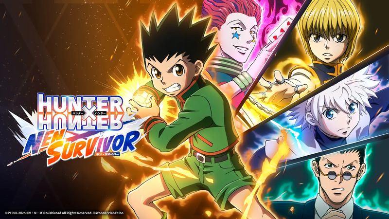 HUNTER×HUNTER初の新作モバイルローグライト『HUNTER×HUNTER　NEN×SURVIVOR』発表！