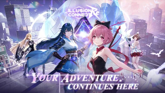 共に戦った仲間や新たな仲間と一緒に戦うリアルタイムバトルRPG『Illusion Connect: Re』6月6日リリース！