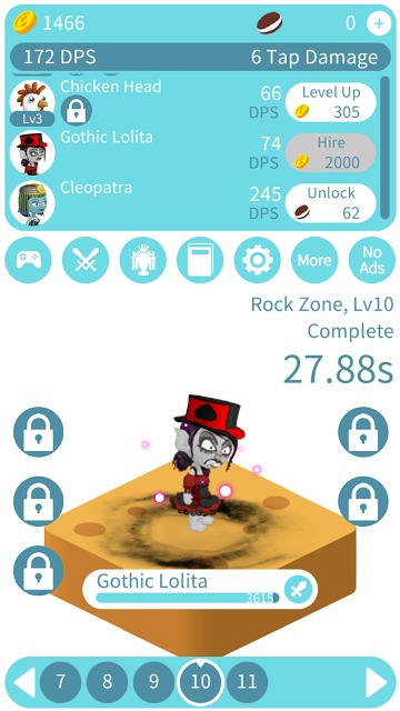 ドリームステッパー：Tapping RPG！のスクリーンショット_4