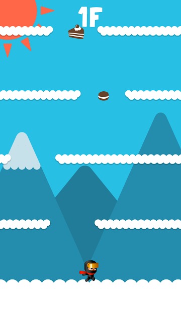 ニンジャ ゴー : 無限ジャンプのスクリーンショット_2