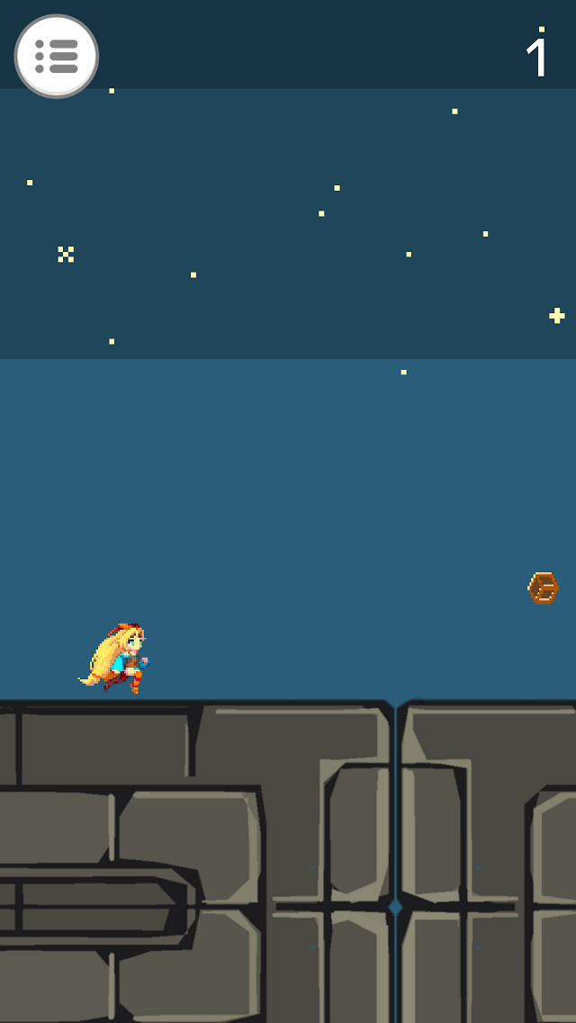 UnityChanRunのスクリーンショット_1