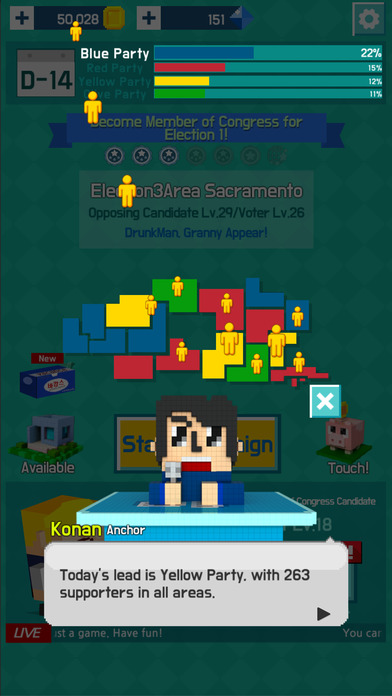 Pick Me Up - Be the president!のスクリーンショット_5