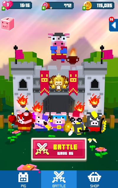 Piggy Royale : Wolf Warsのスクリーンショット_4