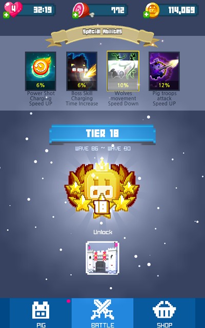 Piggy Royale : Wolf Warsのスクリーンショット_5