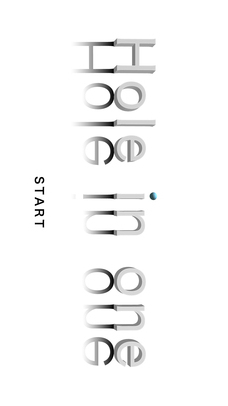 Hole in one - 物理パズルのスクリーンショット_1