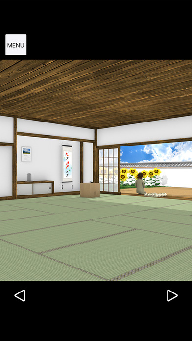 脱出ゲーム Obon ひまわり溢れる田舎の古民家のスクリーンショット_4