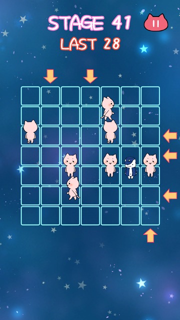 にゃすけーぷ - 激ムズ！襲ってくるかわいい！？敵から逃げろのスクリーンショット_3