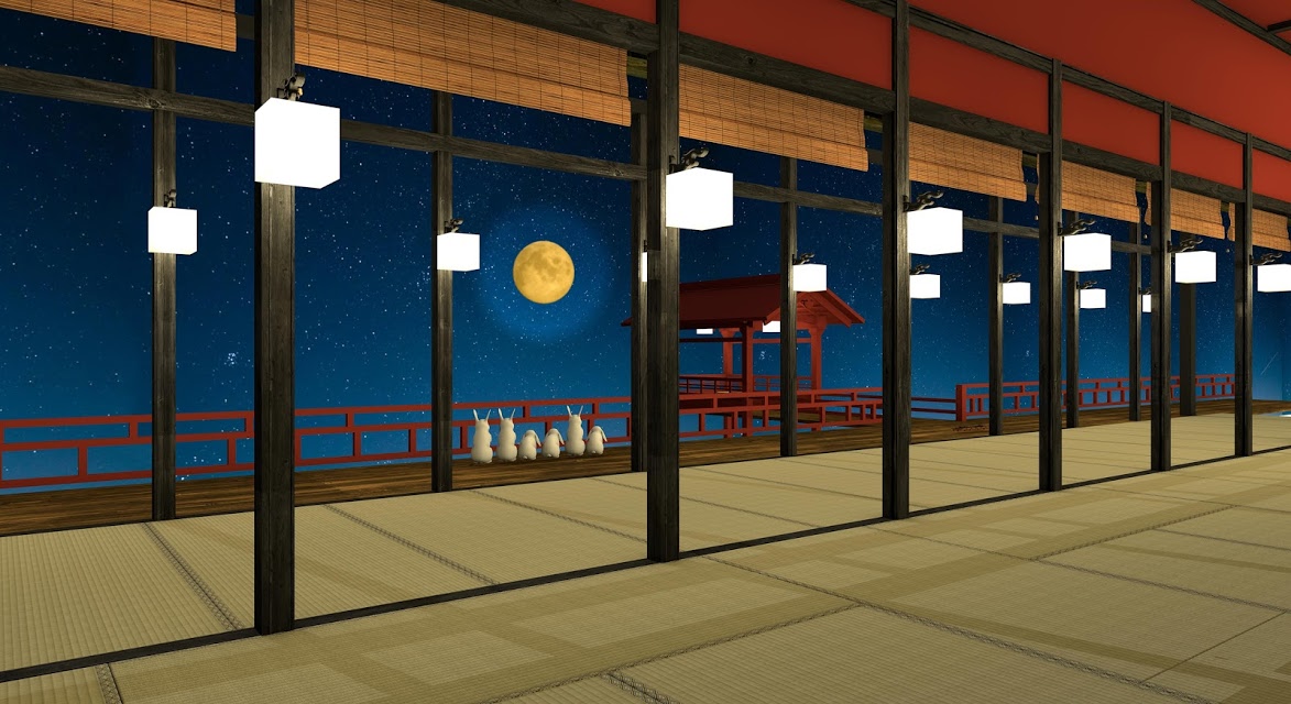 脱出ゲーム Otsukimi お月見うさぎとかぐや姫のスクリーンショット_1