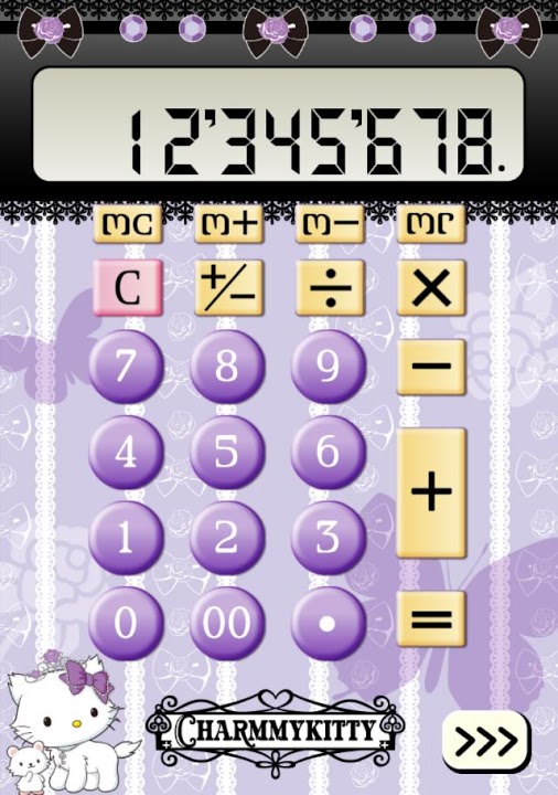 ウサミミ　チャーミーキティ　電卓　2006 2006年 チャーミーキティ ウサミミ メモ