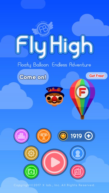 Fly High : Floaty Balloonのスクリーンショット_1