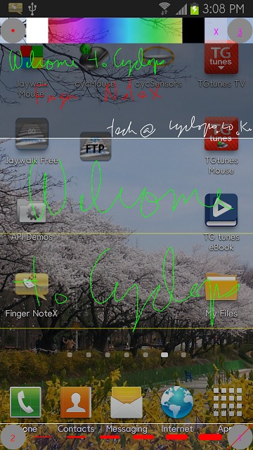 cycNoteX: Finger Noteのスクリーンショット_1