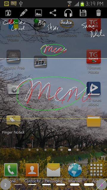 cycNoteX: Finger Noteのスクリーンショット_2