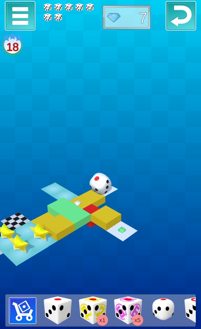 転がしパズル サイころころ 脳トレのスクリーンショット_4