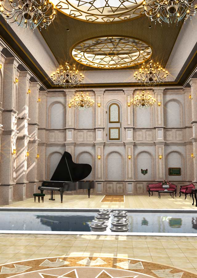 脱出ゲーム Palace in England:イギリスの宮殿からの脱出のスクリーンショット_1