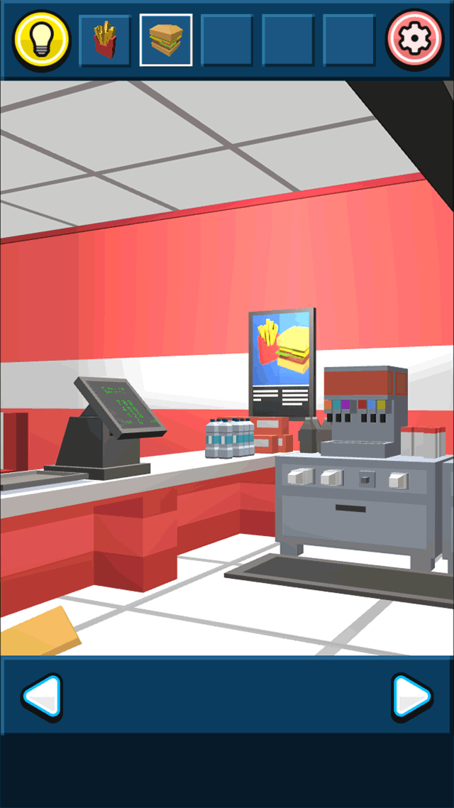 ハンバーガーショップからの脱出のスクリーンショット_3