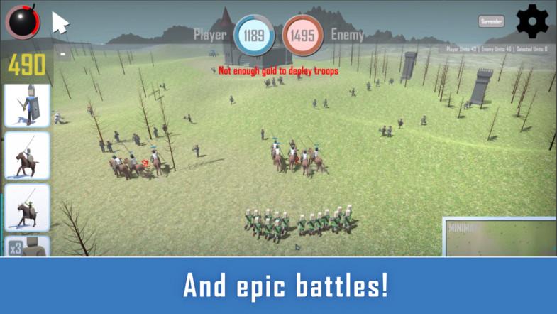 オークが人間を攻撃するゲームのスクリーンショット_1