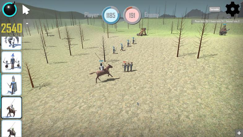 オークが人間を攻撃するゲームのスクリーンショット_2