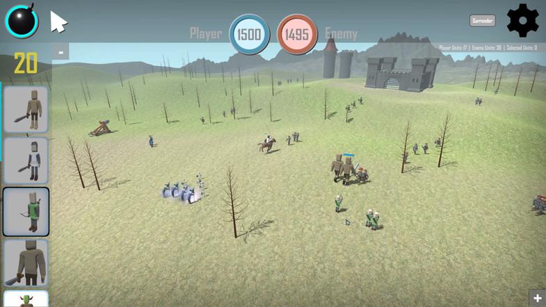 オークが人間を攻撃するゲームのスクリーンショット_3