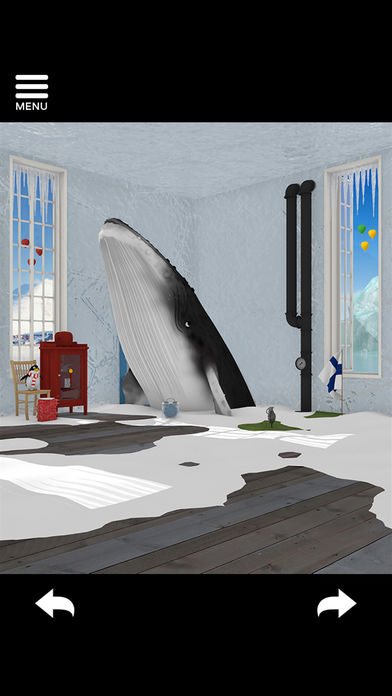 脱出ゲーム North Pole 氷の上のカチコチハウスのスクリーンショット_4