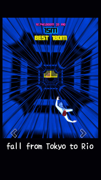 東京からリオへ落下してGO！fall from Tokyo to Rioのスクリーンショット_1