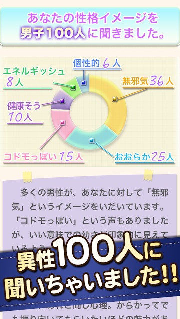 性格美男美女診断２のスクリーンショット_4