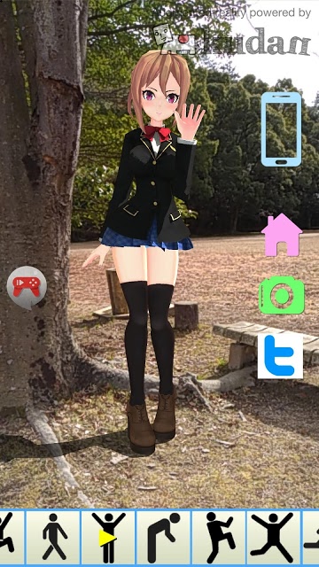 コスプレAR彼女のスクリーンショット_1