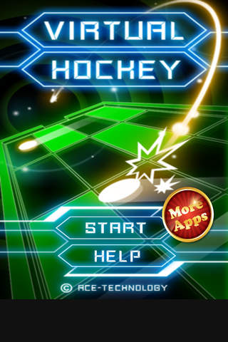 暇つぶしバーチャルホッケーのスクリーンショット_1