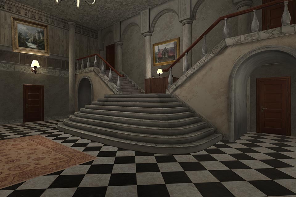 脱出ゲーム　黒き館の殺人事件のスクリーンショット_2