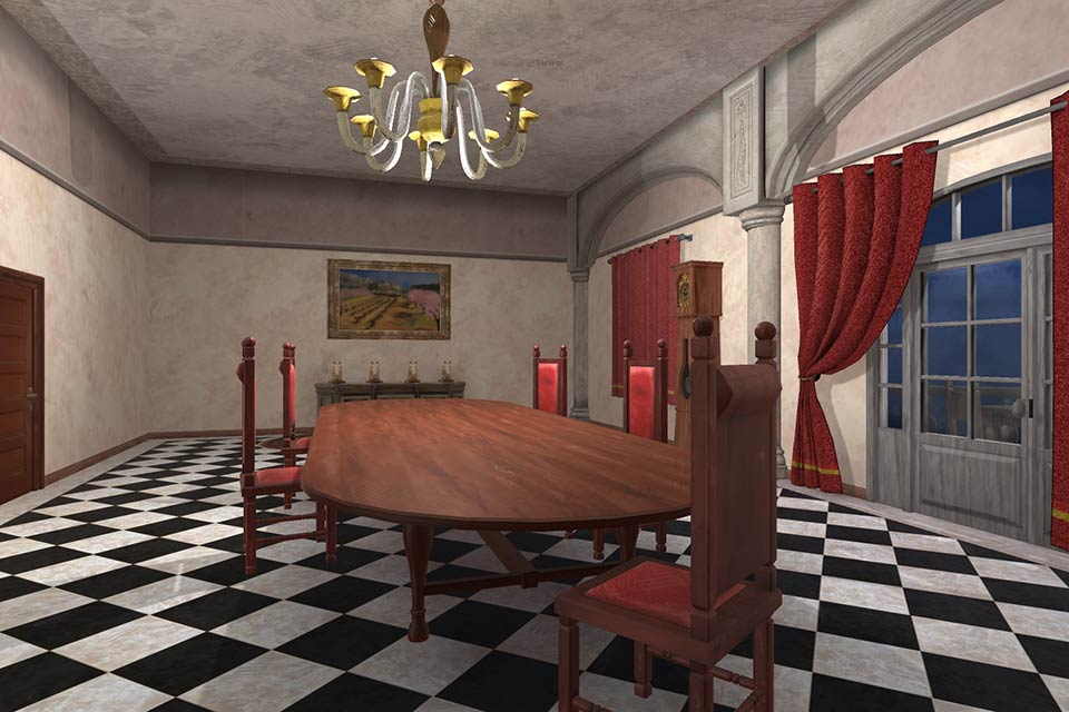 脱出ゲーム　黒き館の殺人事件のスクリーンショット_3