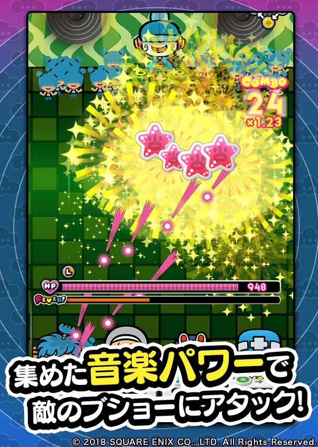 戦国アクションパズル DJノブナガのスクリーンショット_3