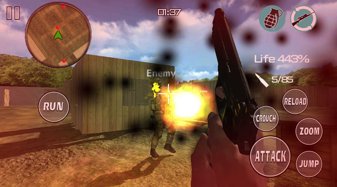 Crisis Bulletのスクリーンショット_2