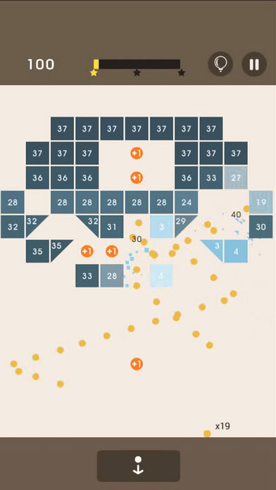 レンガのブレーカーのパズルのスクリーンショット_2