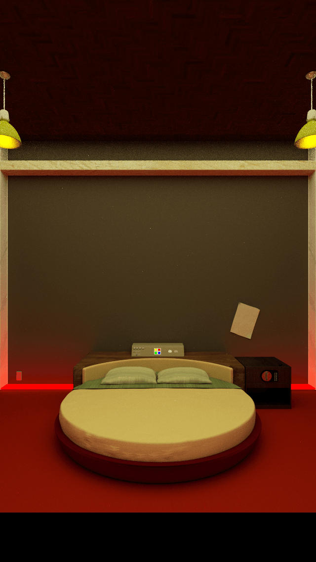脱出ゲーム「Rolling Bed」のスクリーンショット_1