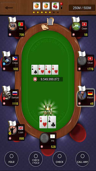 Texas Holdem Poker-Kingのスクリーンショット_1