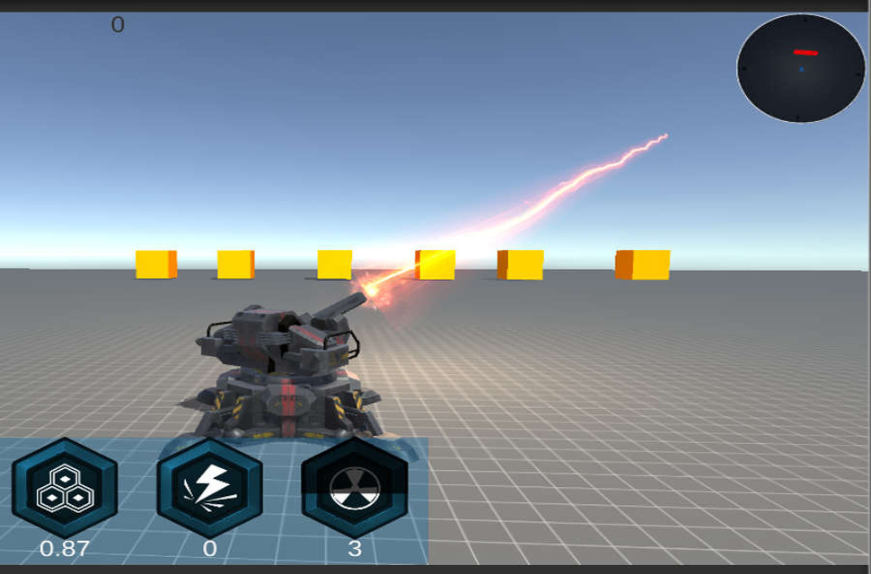 タレットゲームのスクリーンショット_2