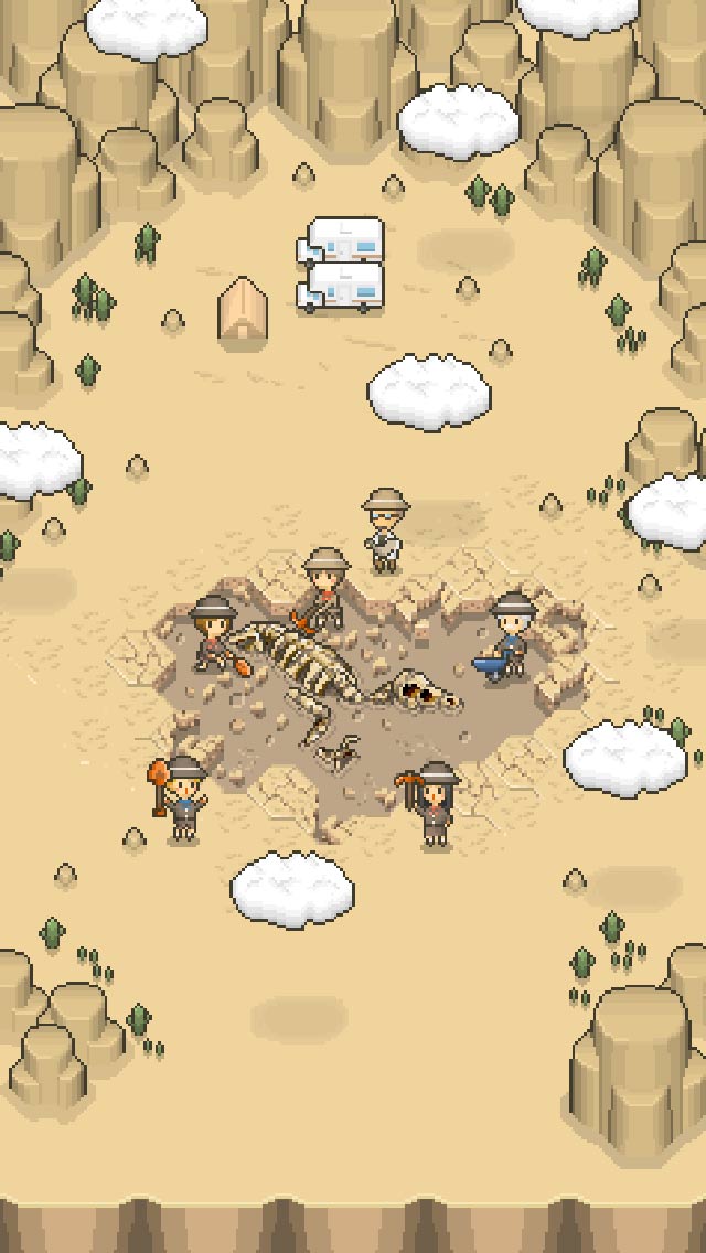 ボクと博物館 〜恐竜の化石を発掘しよう〜のスクリーンショット_1