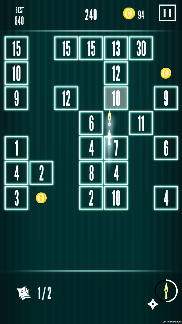 Ninja Brick - Breakoutのスクリーンショット_4