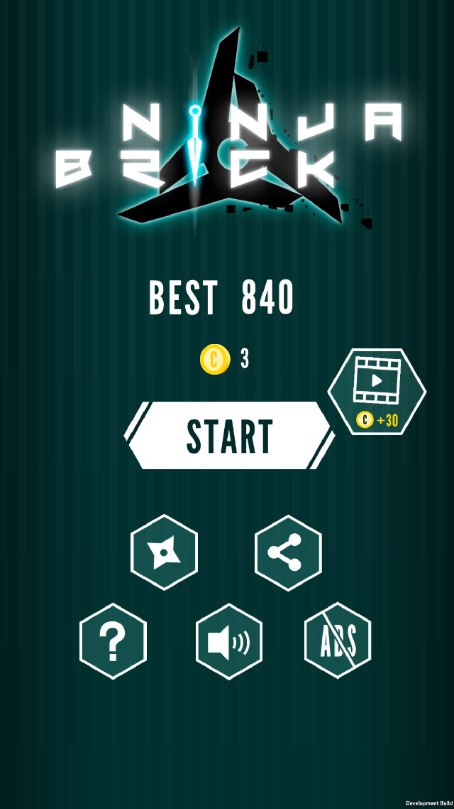 Ninja Brickのスクリーンショット_1