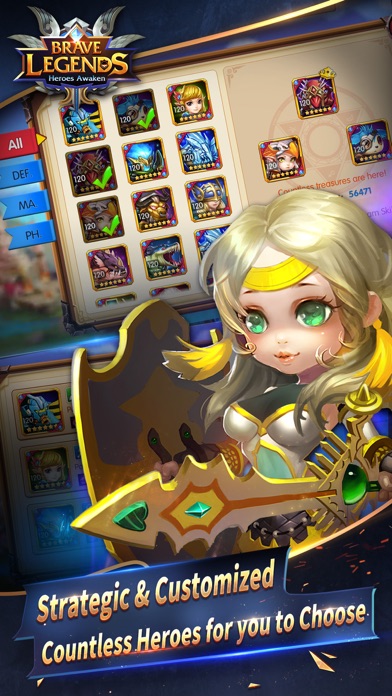 Brave Legends: Heroes Awakenのスクリーンショット_2