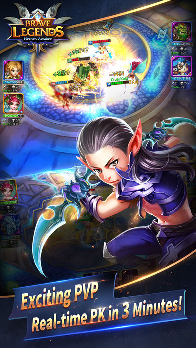 Brave Legends: Heroes Awakenのスクリーンショット_4