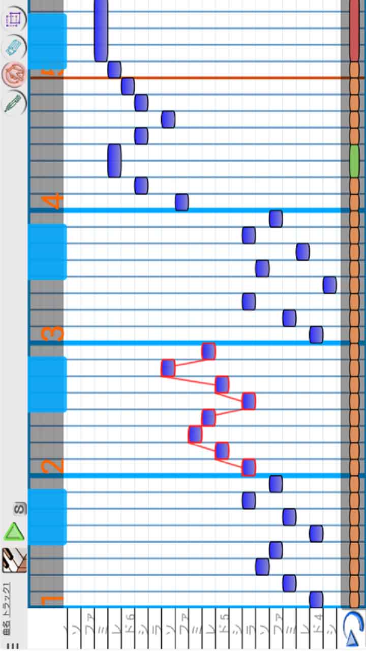 3分作曲-musicLine-のスクリーンショット_4
