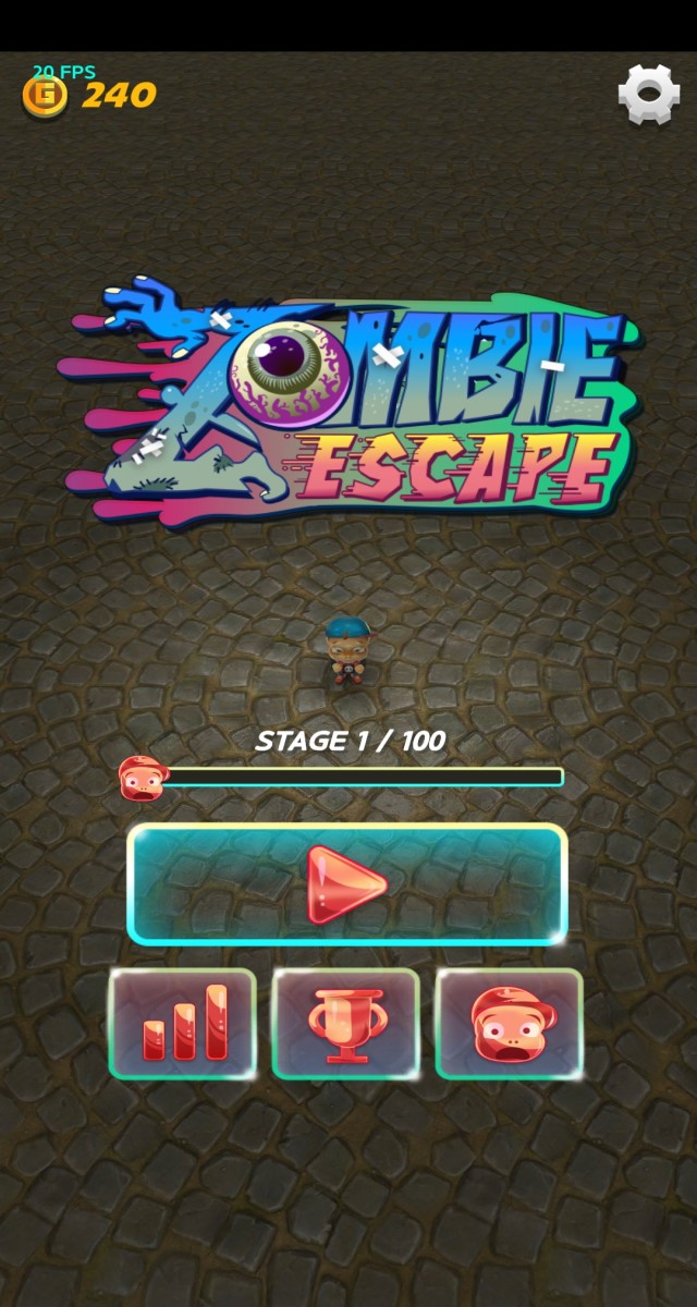 ひたすら逃げゾンビのスクリーンショット_1