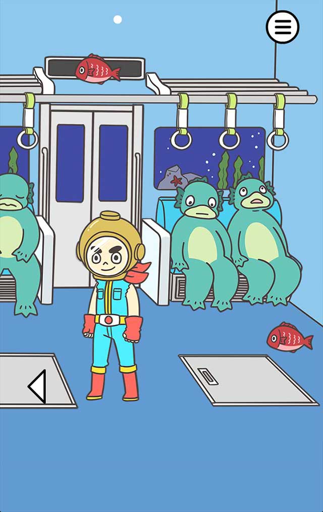 電車で絶対座るマン２ - 脱出ゲームのスクリーンショット_2