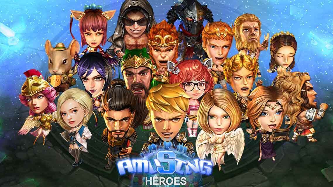 アミュージングヒーローズのスクリーンショット_1