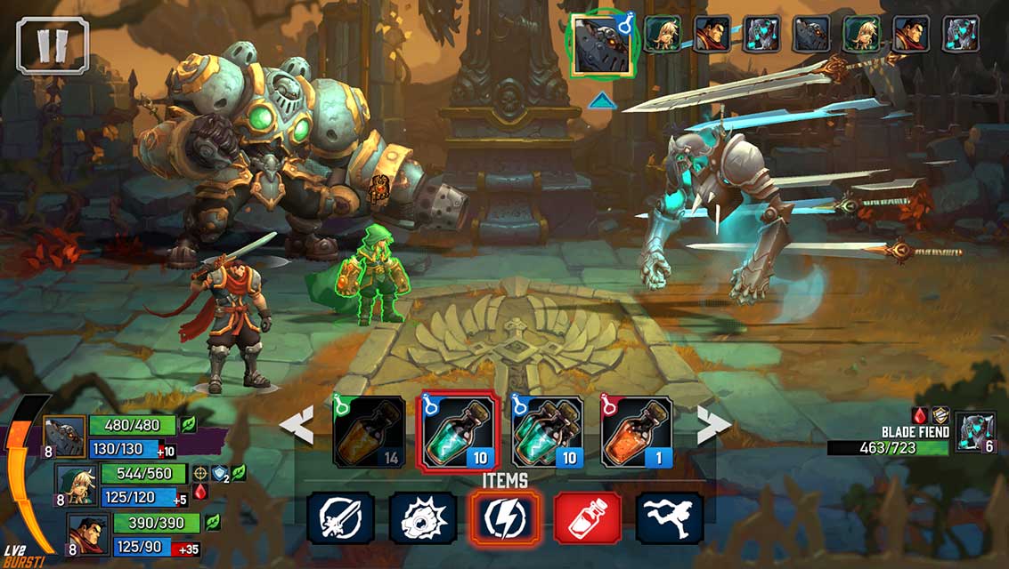 Battle Chasers: Nightwarのスクリーンショット_2
