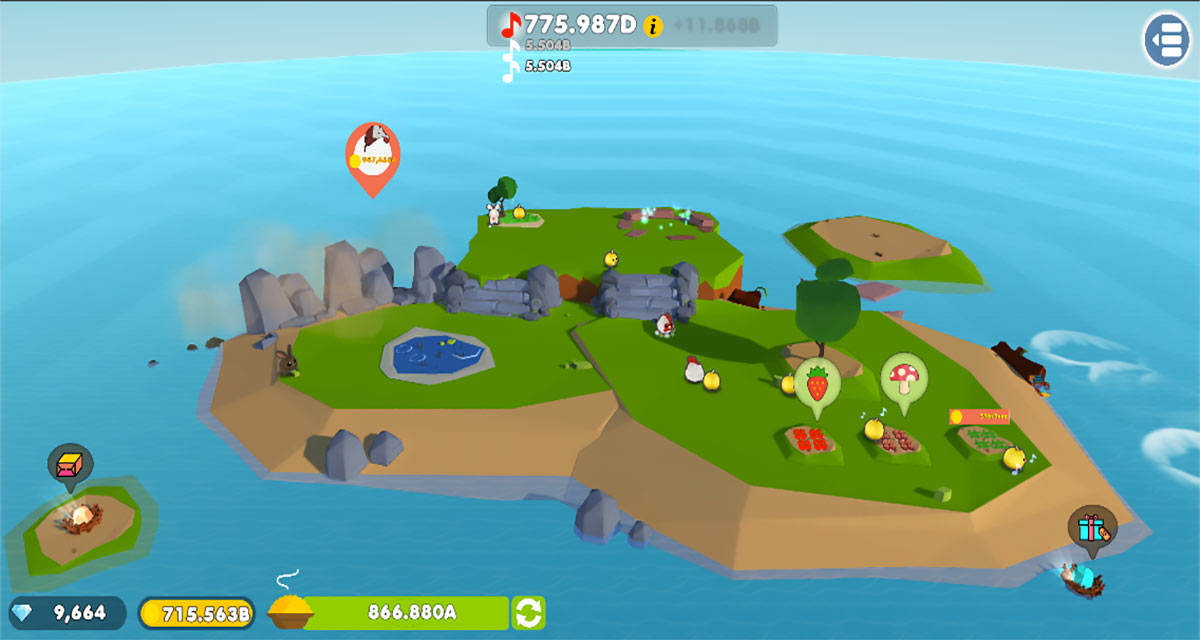 どうぶつの島 3Fのスクリーンショット_1