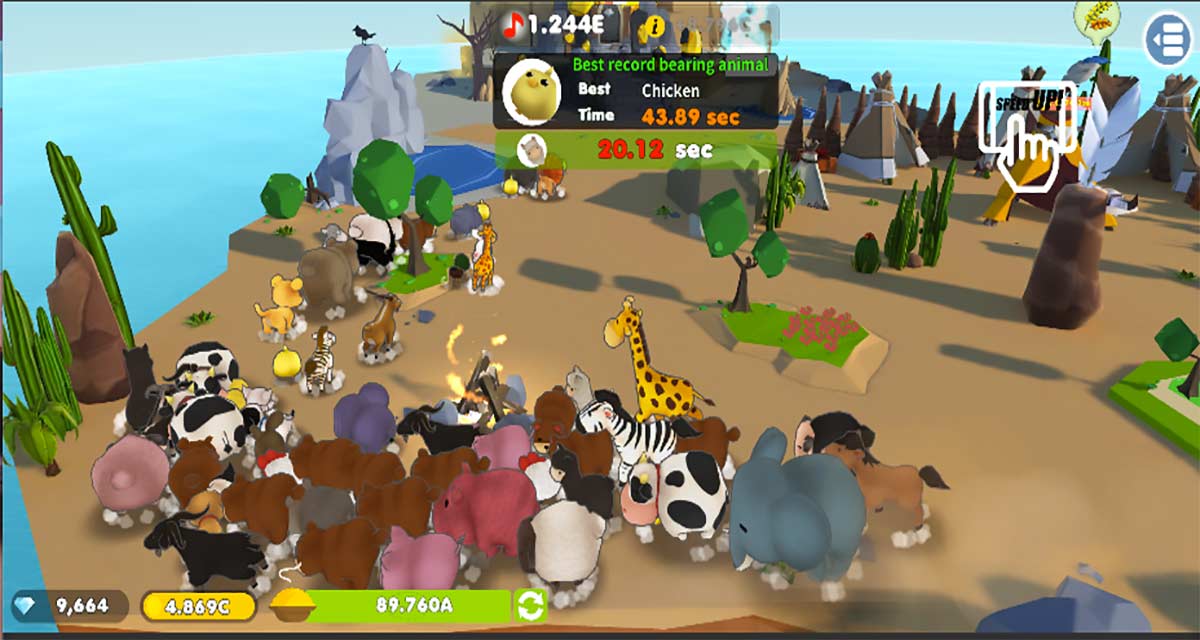 どうぶつの島 3Fのスクリーンショット_3